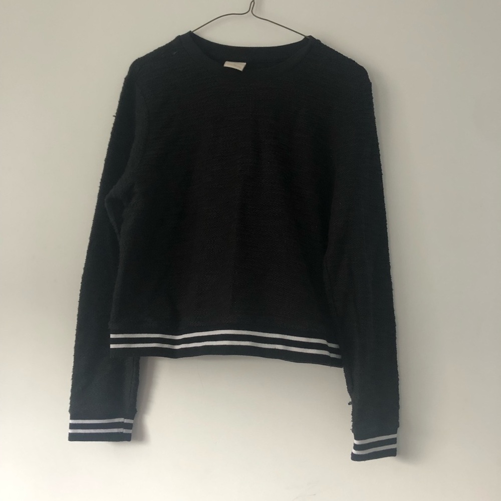 Black Crew Neck Sweater